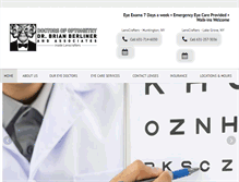 Tablet Screenshot of longislandvisioncare.com
